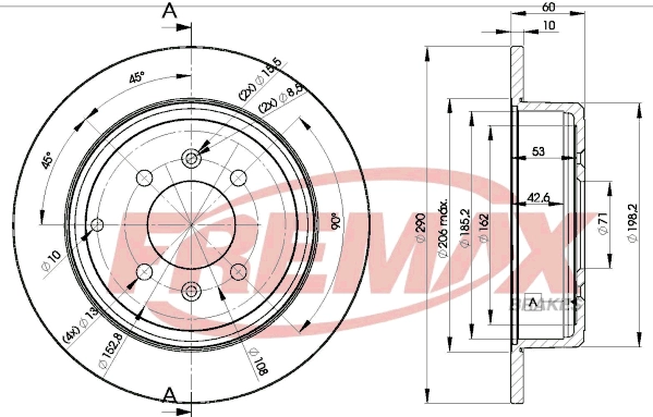 Brake Disc (BD-4250)
