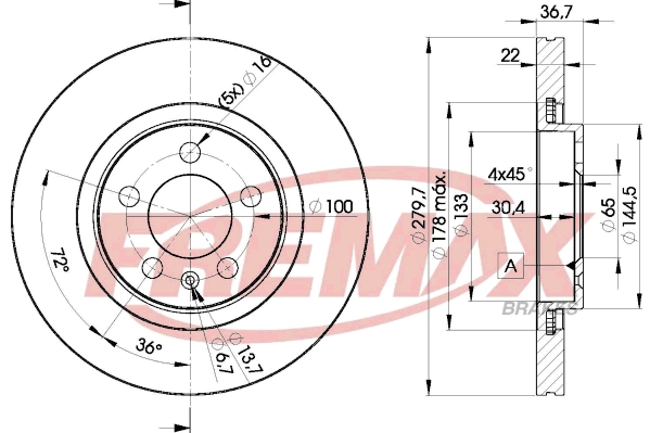 Brake Disc (BD-5603)