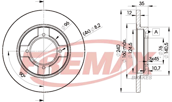 Brake Disc (BD-6580)