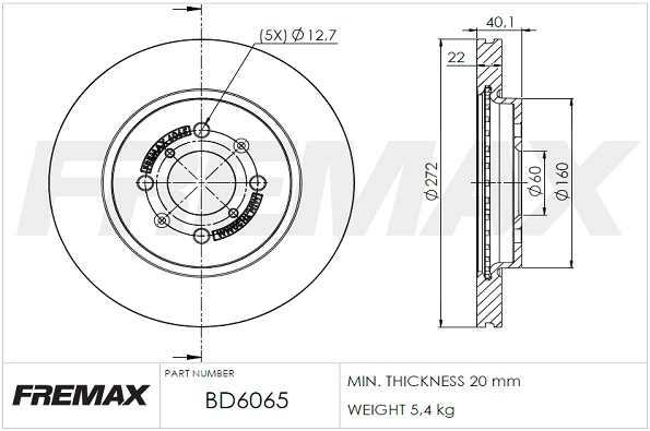 Brake Disc (BD-6065)