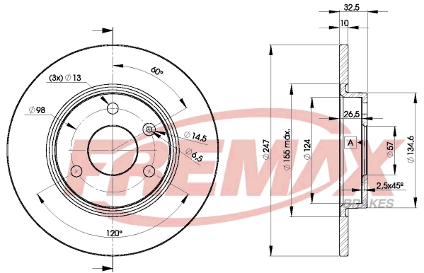 Brake Disc (BD-7276)
