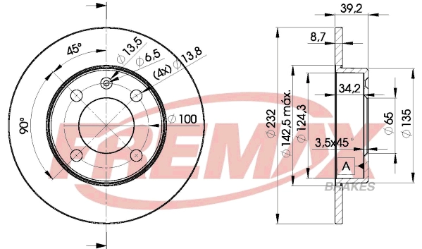 Brake Disc (BD-5608)