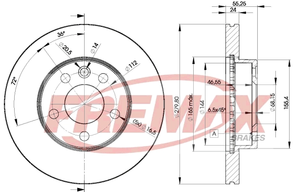 Brake Disc (BD-3015)