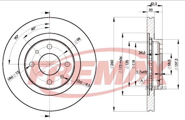 Brake Disc (BD-1073)