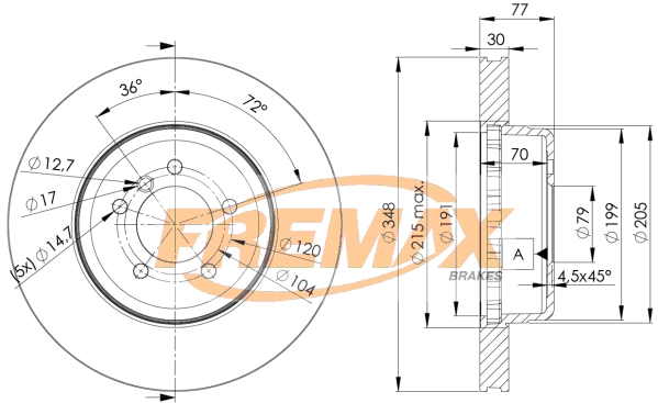 Brake Disc (BD-3402)