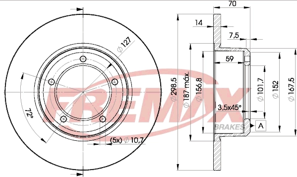 Brake Disc (BD-7329)