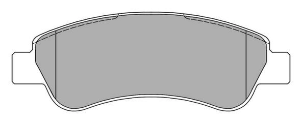 Brake Pad Set, disc brake (FBP-1479)