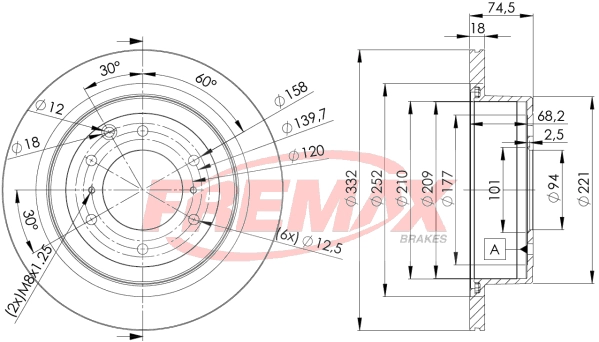 Brake Disc (BD-7114)