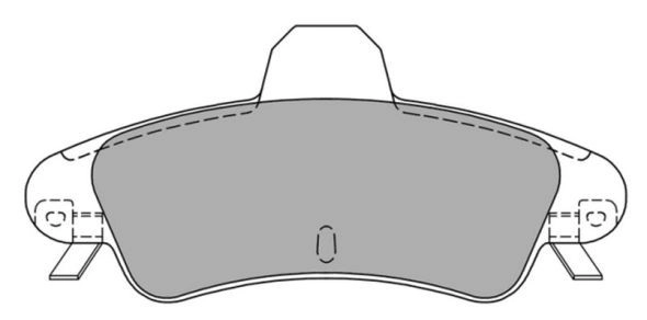 Brake Pad Set, disc brake (FBP-0879-01)