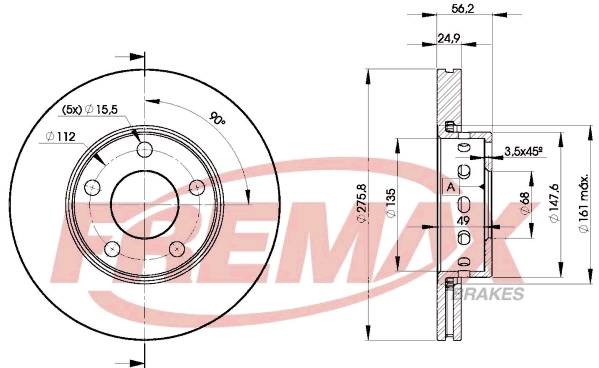 Brake Disc (BD-8013)