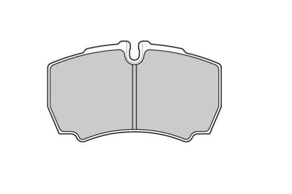 Brake Pad Set, disc brake (FBP-1674)
