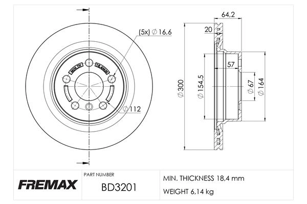Brake Disc (BD-3201)