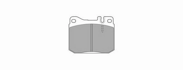 Brake Pad Set, disc brake (FBP-0294-01)