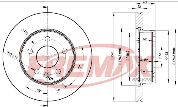 Brake Disc (BD-6380)