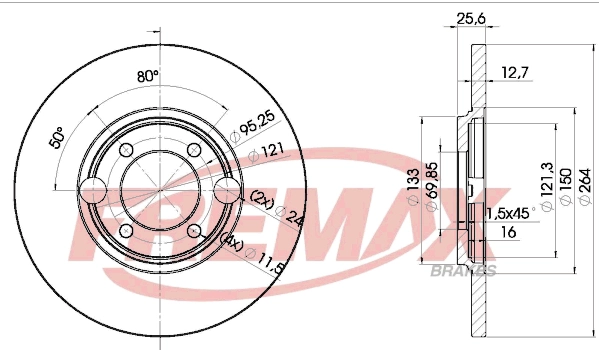 Brake Disc (BD-1504)