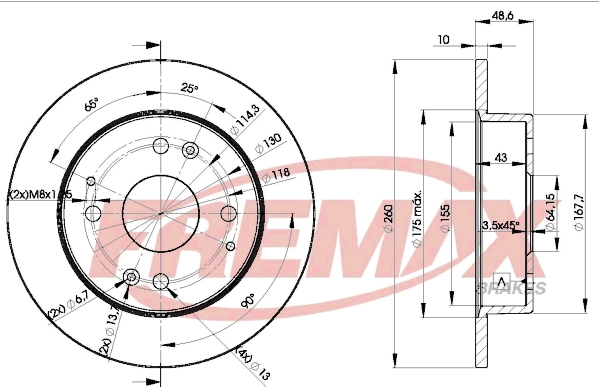 Brake Disc (BD-0835)
