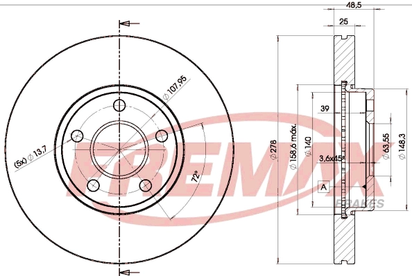 Brake Disc (BD-3963)