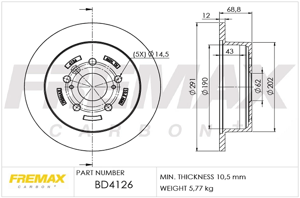 Brake Disc (BD-4126)