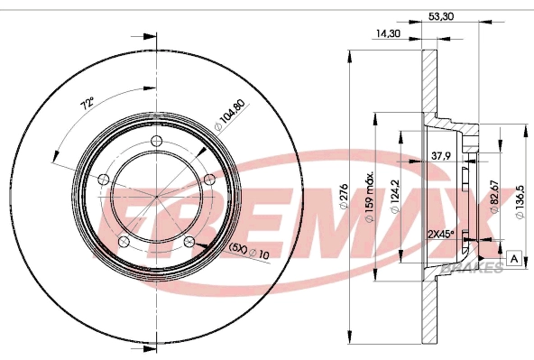 Brake Disc (BD-2107)
