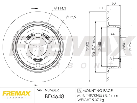 Brake Disc (BD-4648)