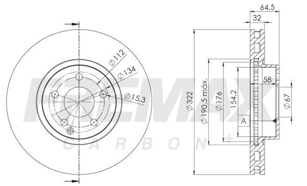 Brake Disc (BD-5558)