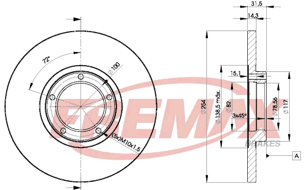 Brake Disc (BD-6055)