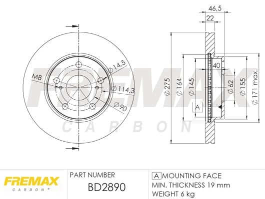 Brake Disc (BD-2890)