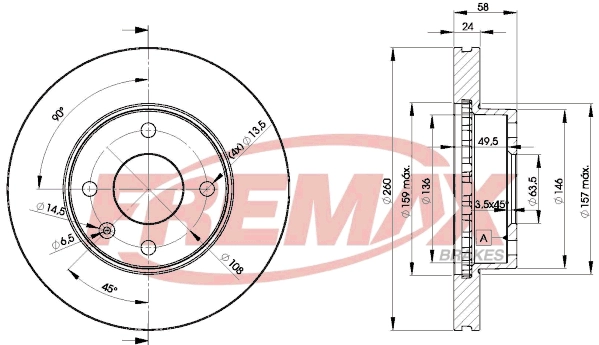 Brake Disc (BD-9794)