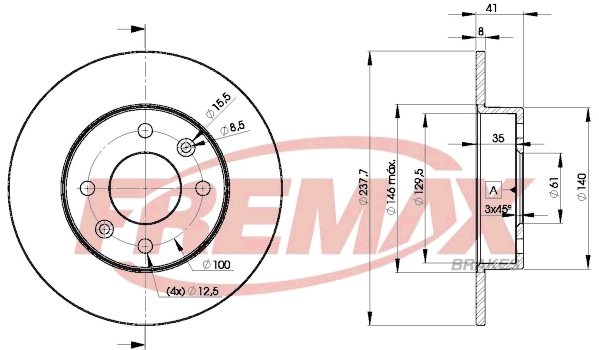 Brake Disc (BD-6947)