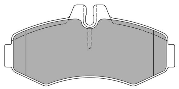 Brake Pad Set, disc brake (FBP-1130)