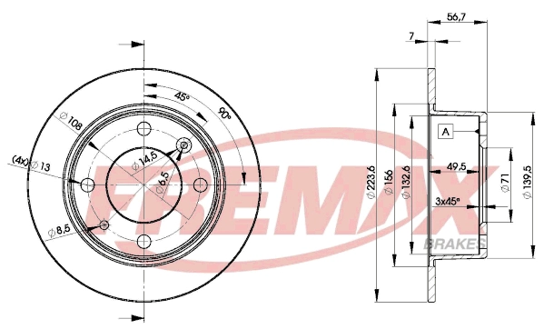 Brake Disc (BD-2061)