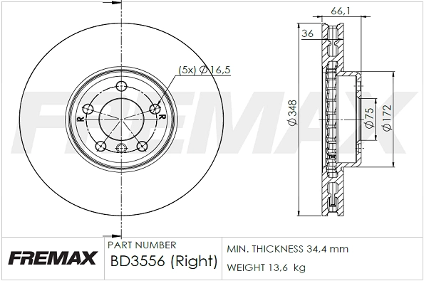 Brake Disc (BD-3556)