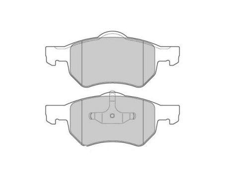 Brake Pad Set, disc brake (FBP-1561)