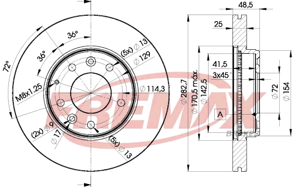 Brake Disc (BD-3269)