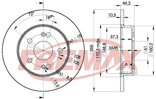 Brake Disc (BD-4297)