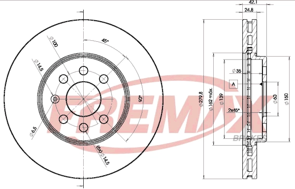 Brake Disc (BD-9001)