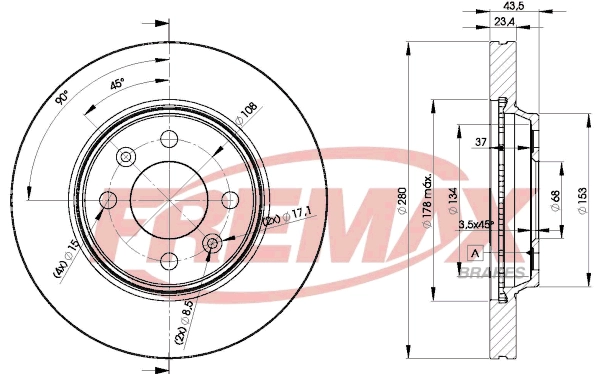Brake Disc (BD-5550)