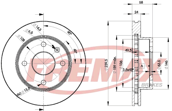 Brake Disc (BD-4844)