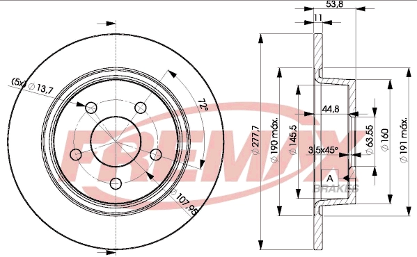 Brake Disc (BD-7989)