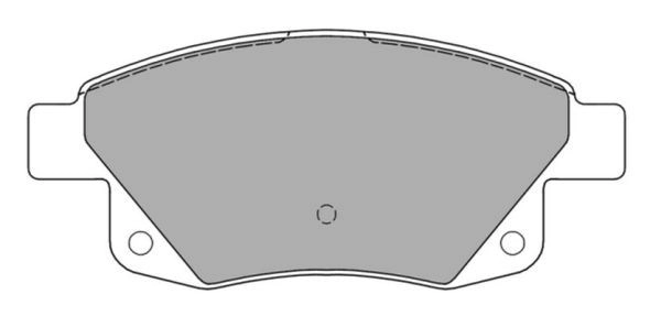 Brake Pad Set, disc brake (FBP-1452)