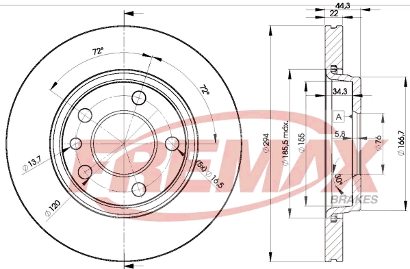 Brake Disc (BD-3021)