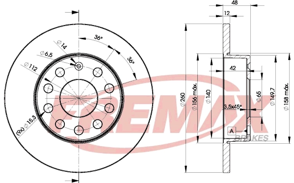 Brake Disc (BD-5310)