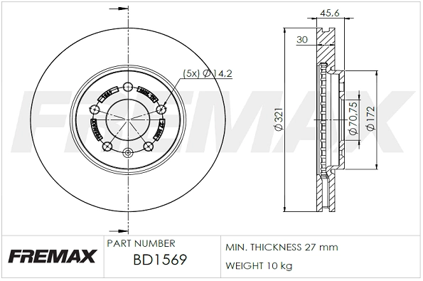 Brake Disc (BD-1569)