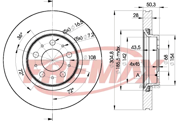 Brake Disc (BD-4045)