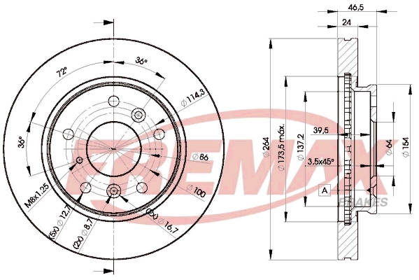 Brake Disc (BD-3260)