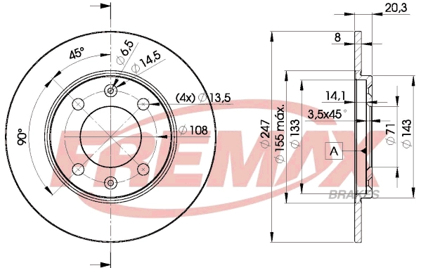 Brake Disc (BD-4699)