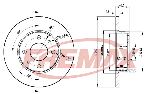 Brake Disc (BD-1815)