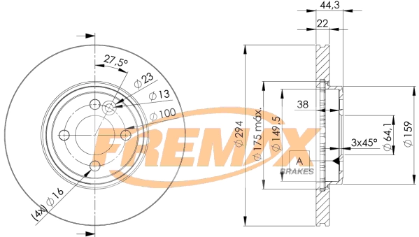 Brake Disc (BD-8570)