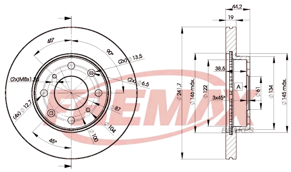 Brake Disc (BD-0838)