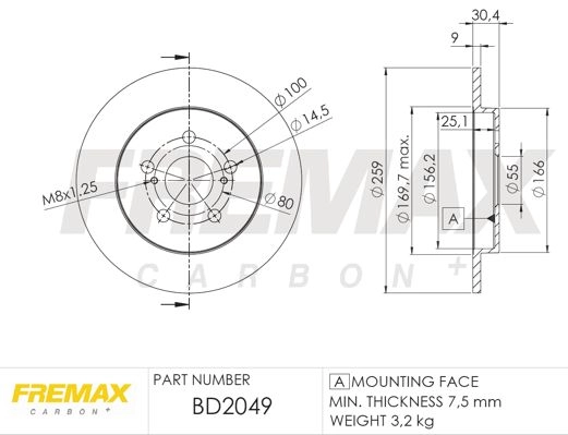 Brake Disc (BD-2049)